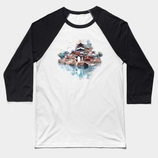 Feng Huang Ancient Town Landscape, Old Cities Baseball T-Shirt